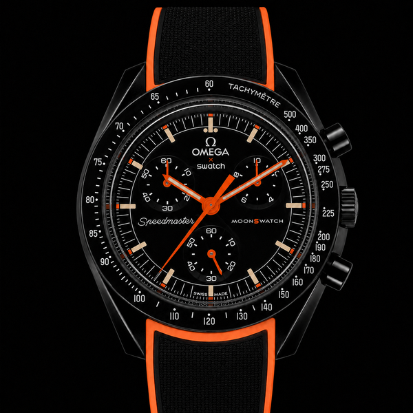 MOD Moonswatch Black Lava