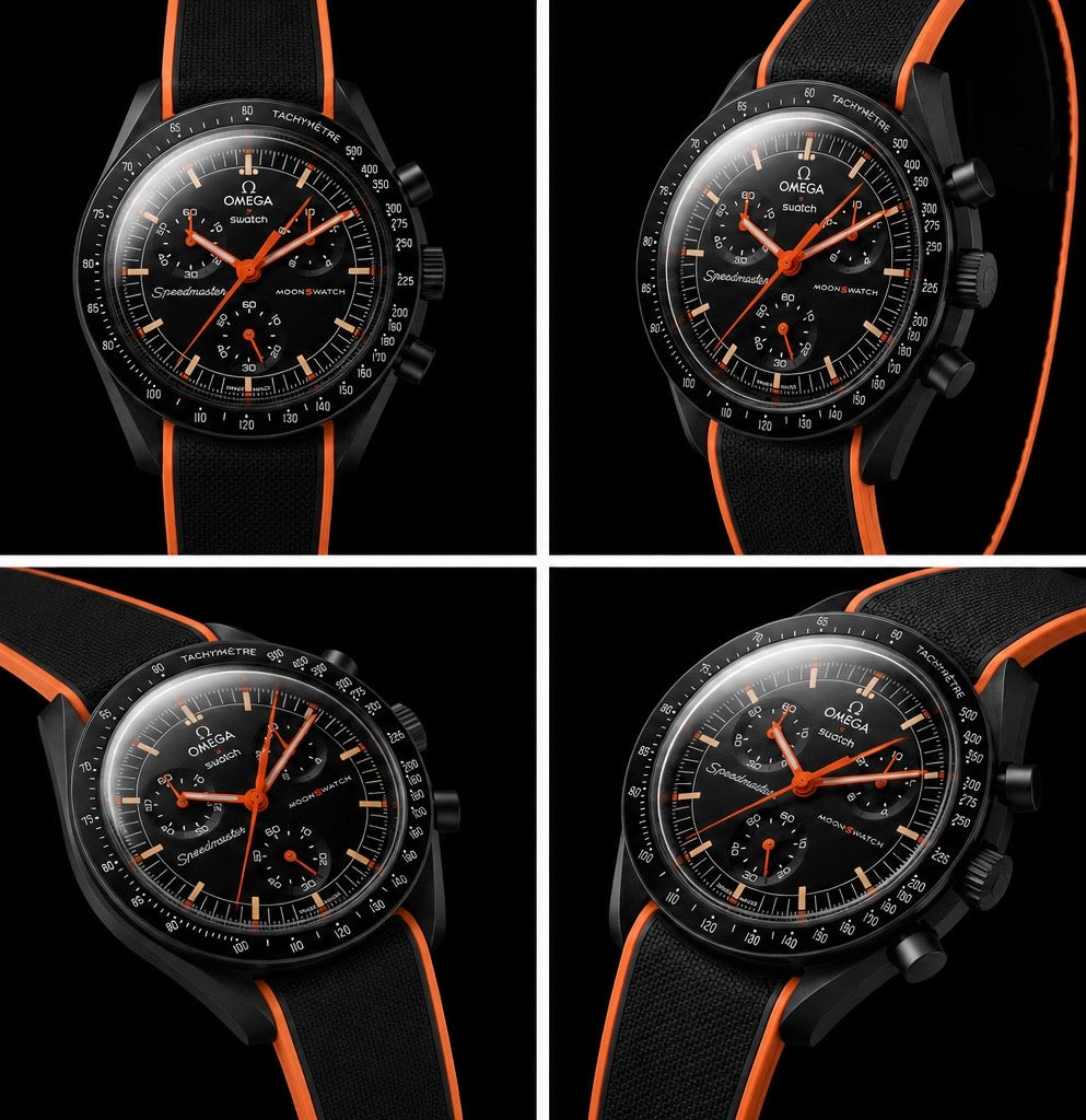MOD Moonswatch Black Lava