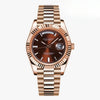 Seikojust Mod Daydate Rose Gold Chocolate