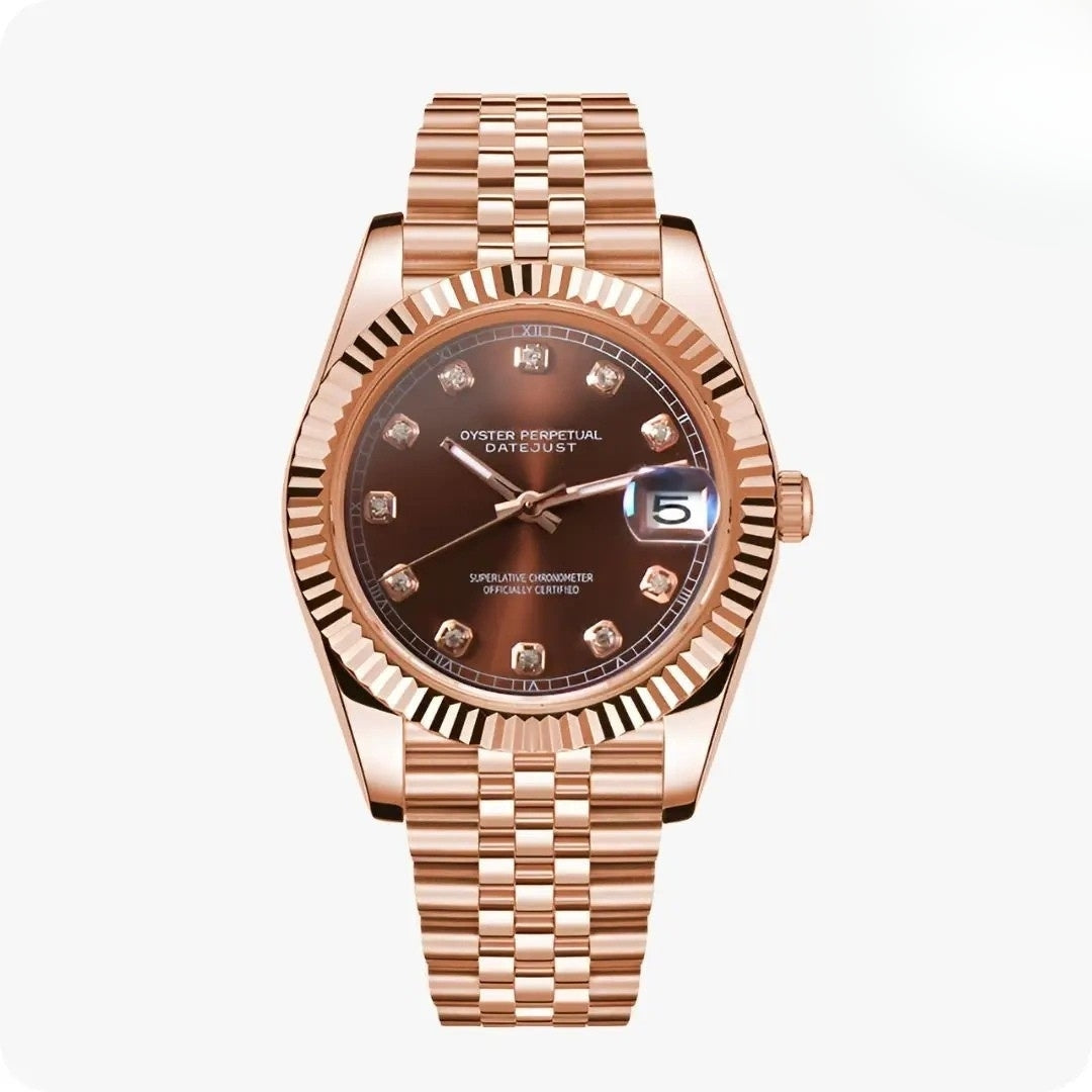 Seikojust Mod Chocolate Rose Gold