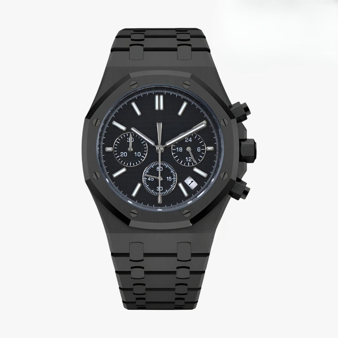 Royal Seikoak Mod Chrono Triple Black