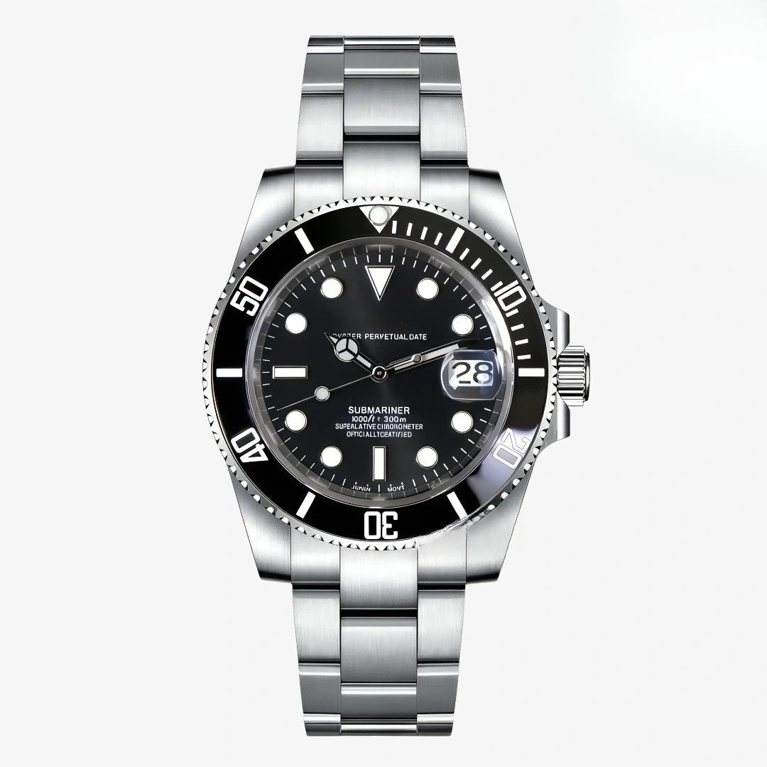Seikomariner Mod Steel Black