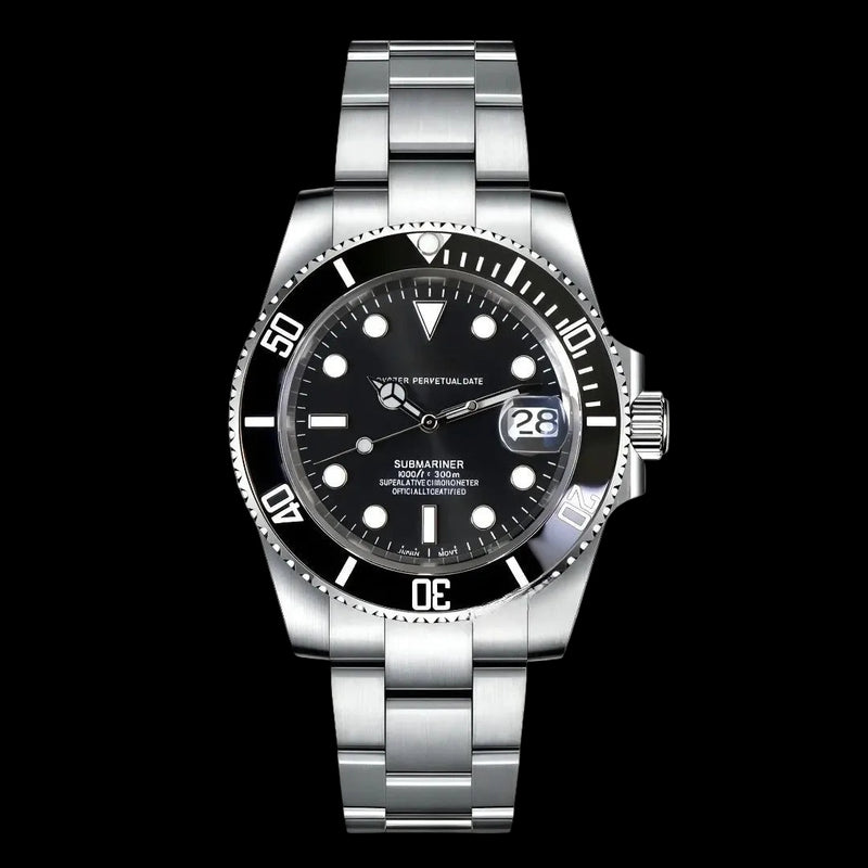 Seikomariner Mod Steel Black