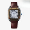 Santeiko Mod White Brown Leather