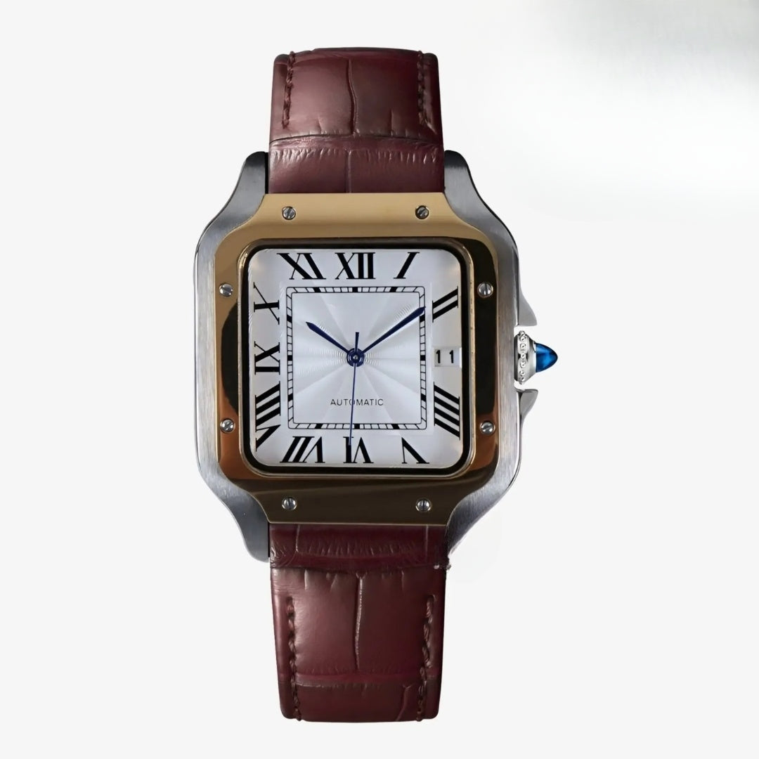 Santeiko Mod White Brown Leather
