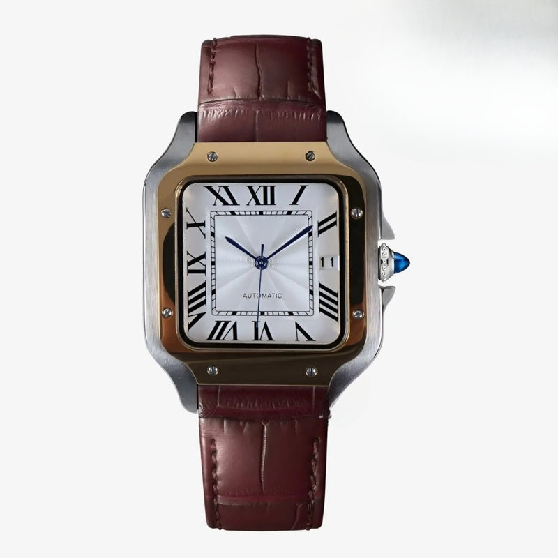 Santeiko Mod White Brown Leather