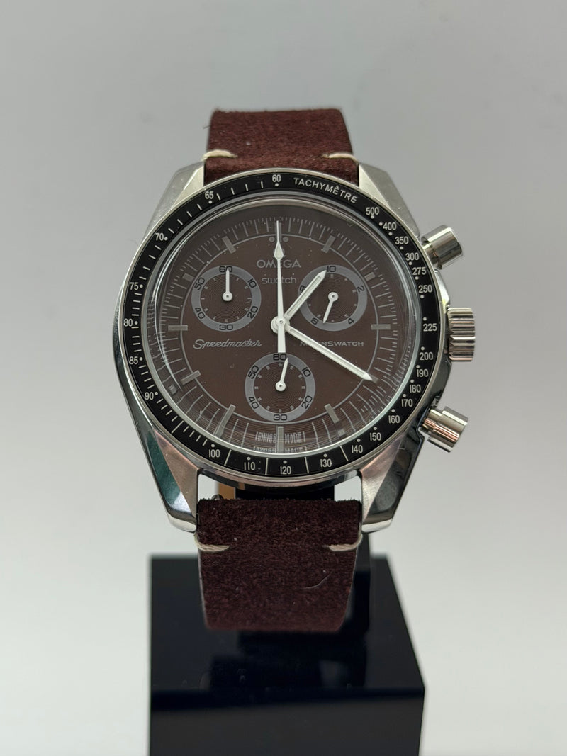 MOD Moonswatch Brown Black