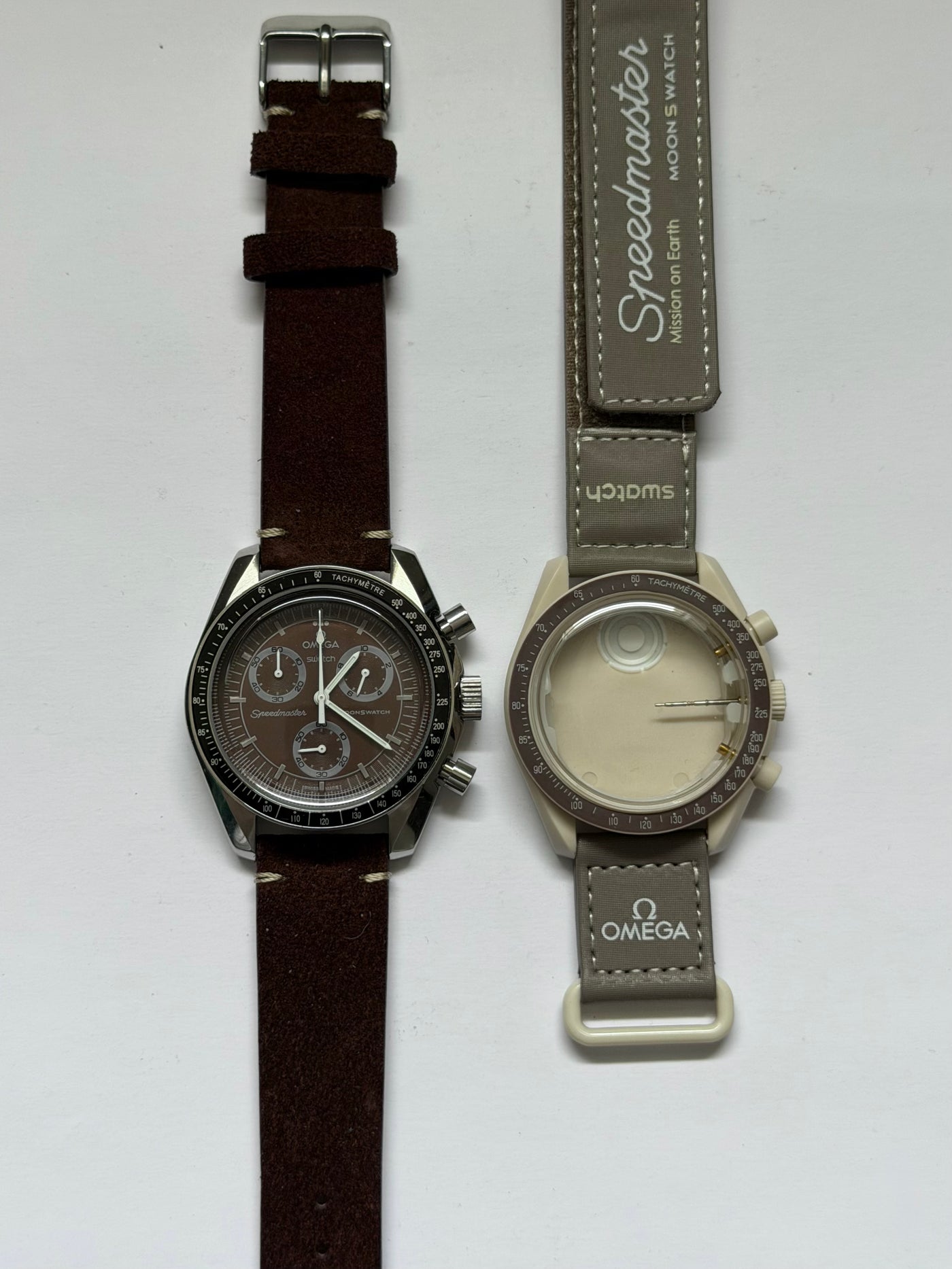 MOD Moonswatch Brown Black