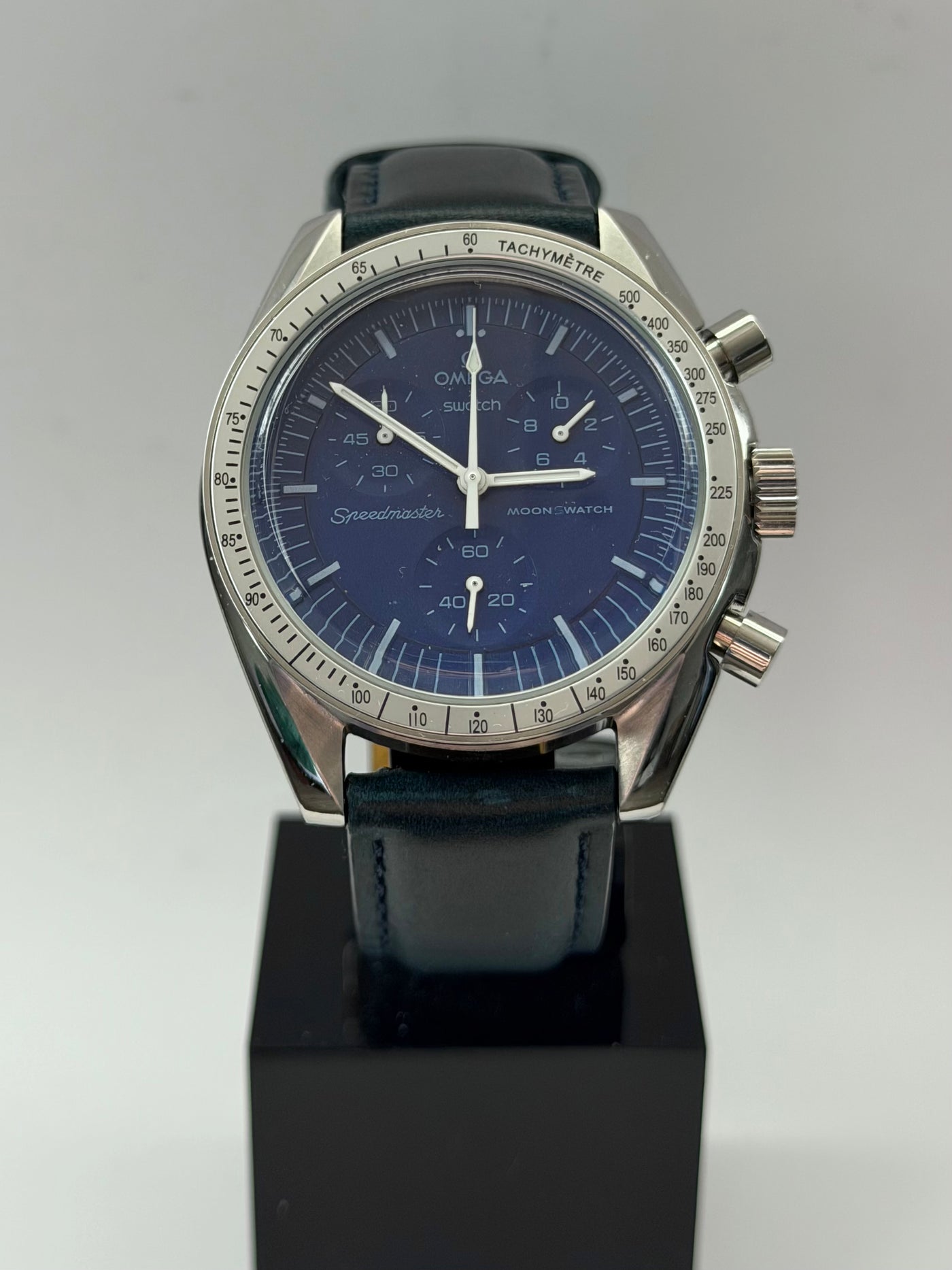MOD Moonswatch Silver Blue