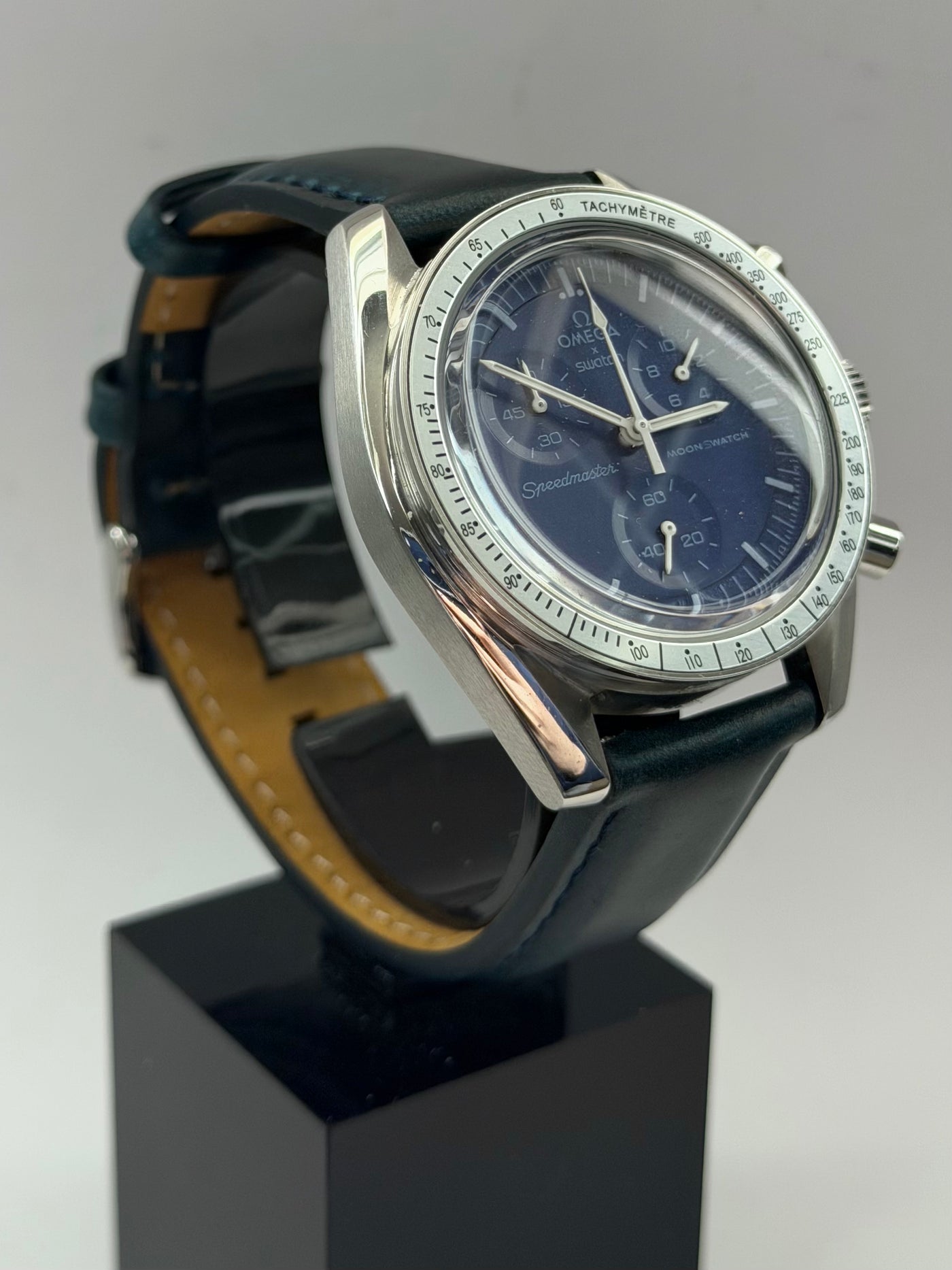 MOD Moonswatch Silver Blue