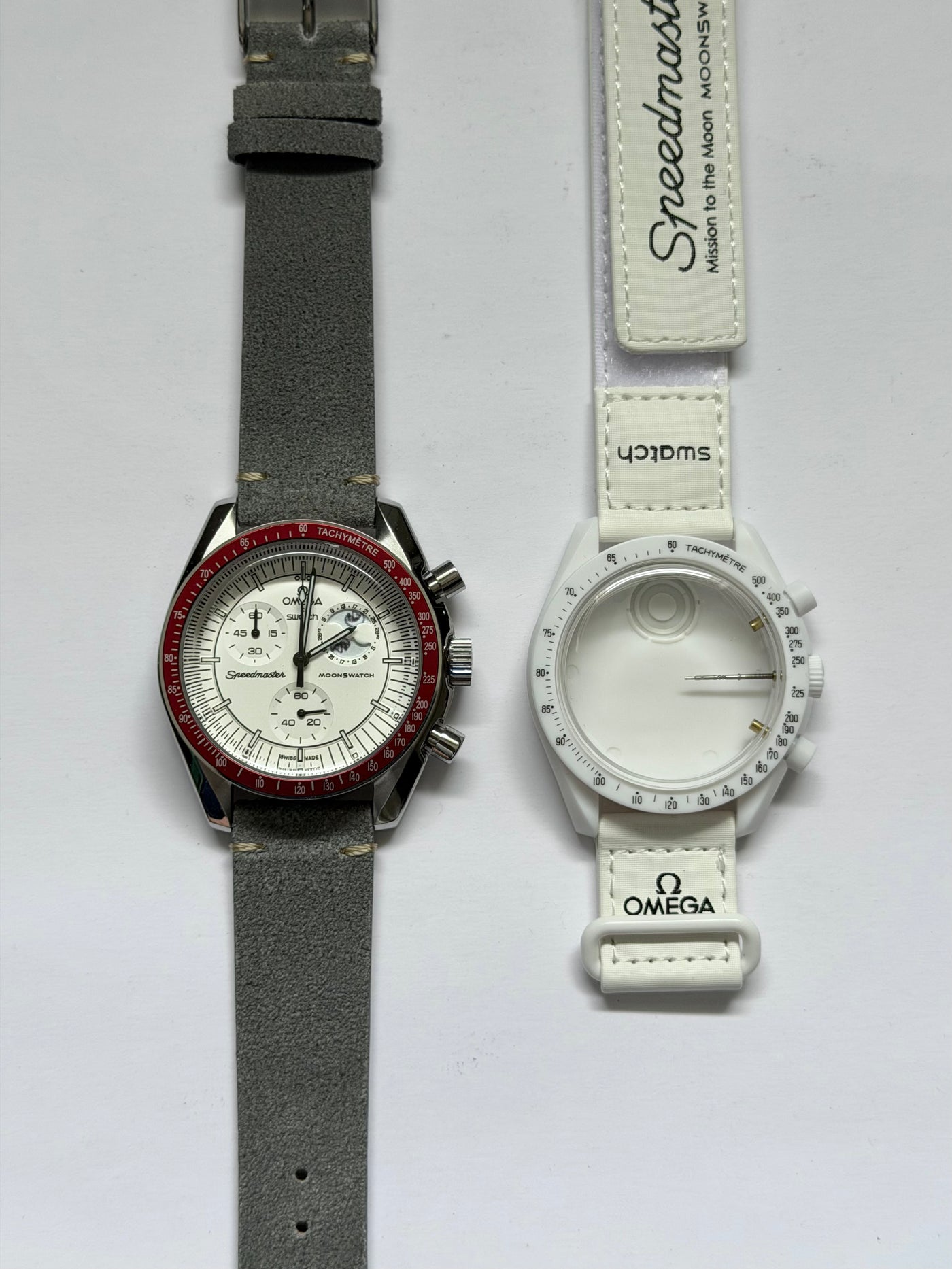 MOD Moonswatch Red White Snoopy