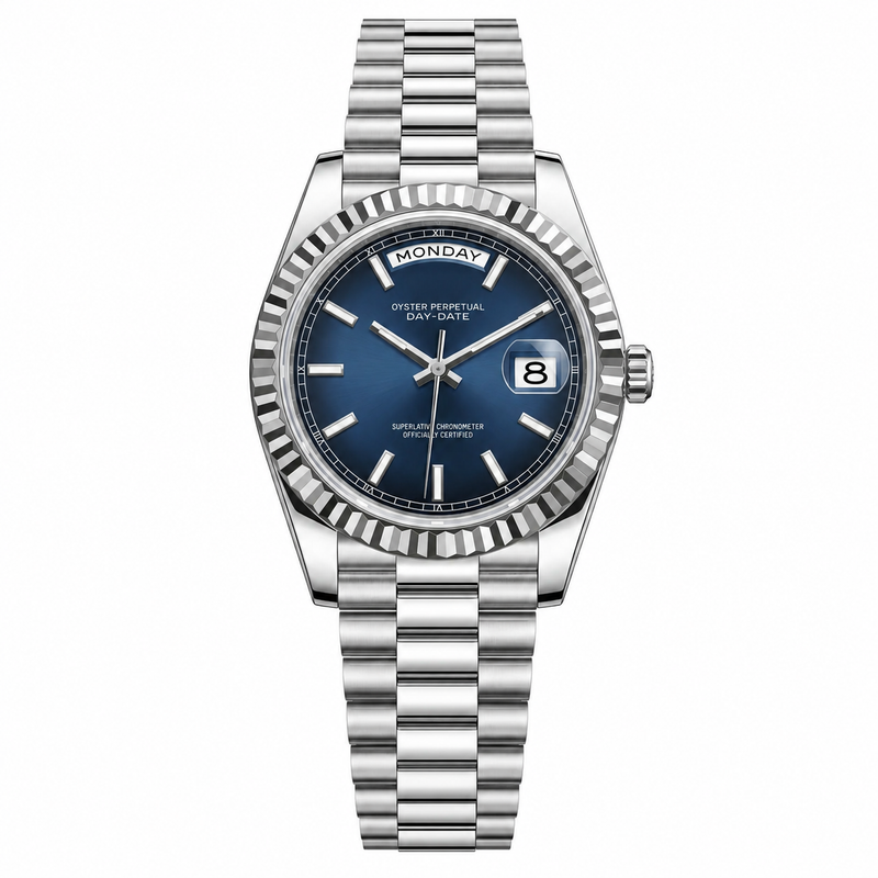 Seikojust Mod Daydate Royal Blue