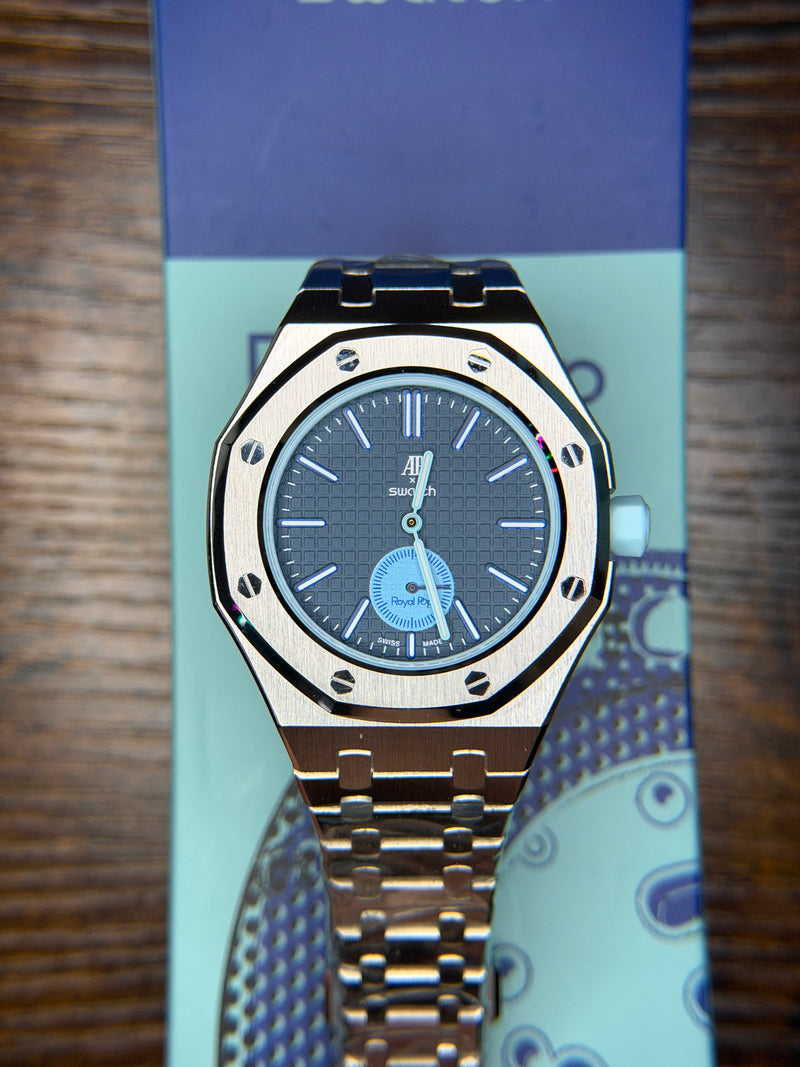Ap Swatch MOD Blue Full Steel