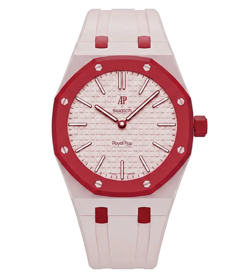 Ap Swatch MOD Red Cherry Ceramic