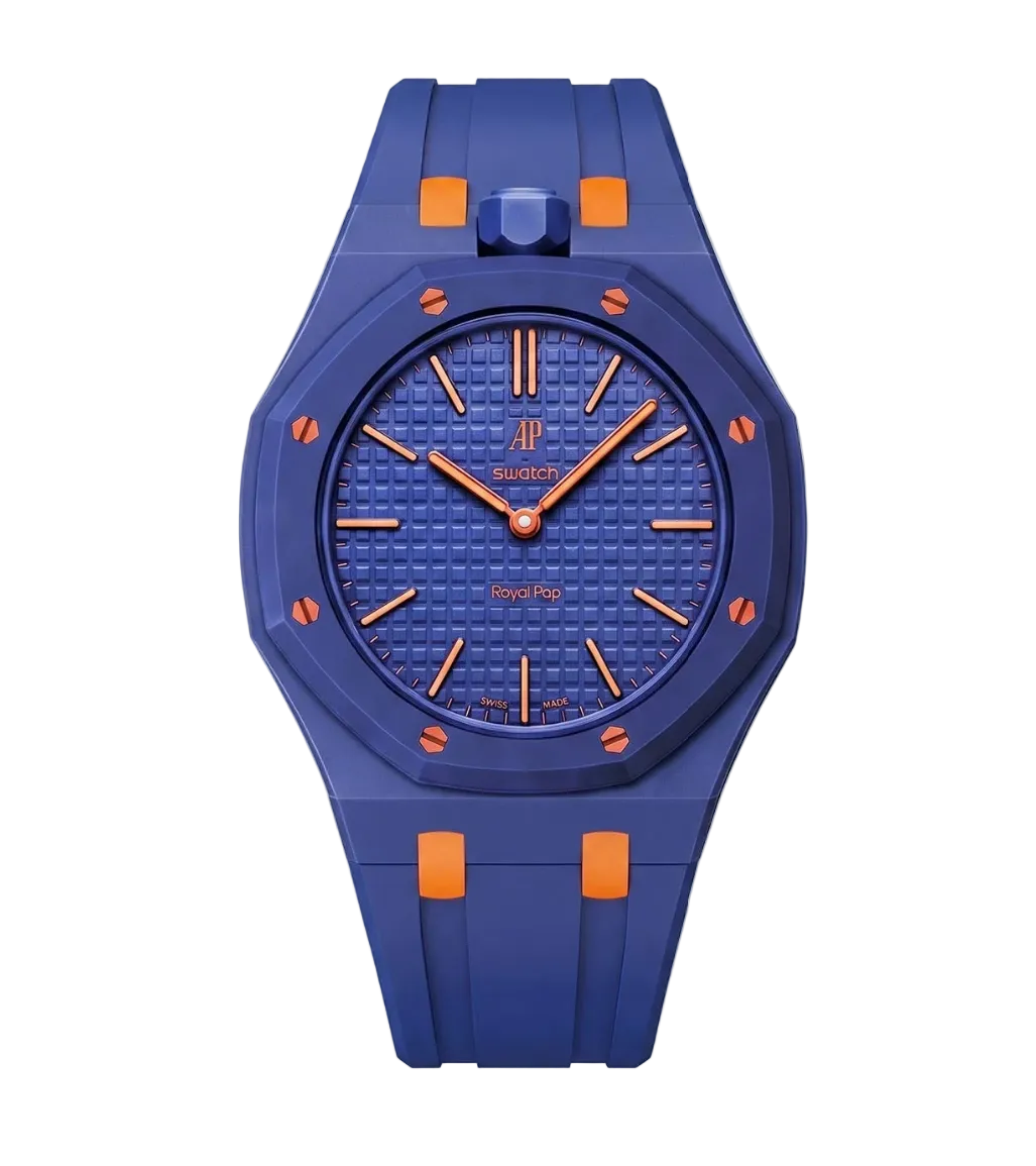 Ap Swatch MOD Blue Orange Ceramic