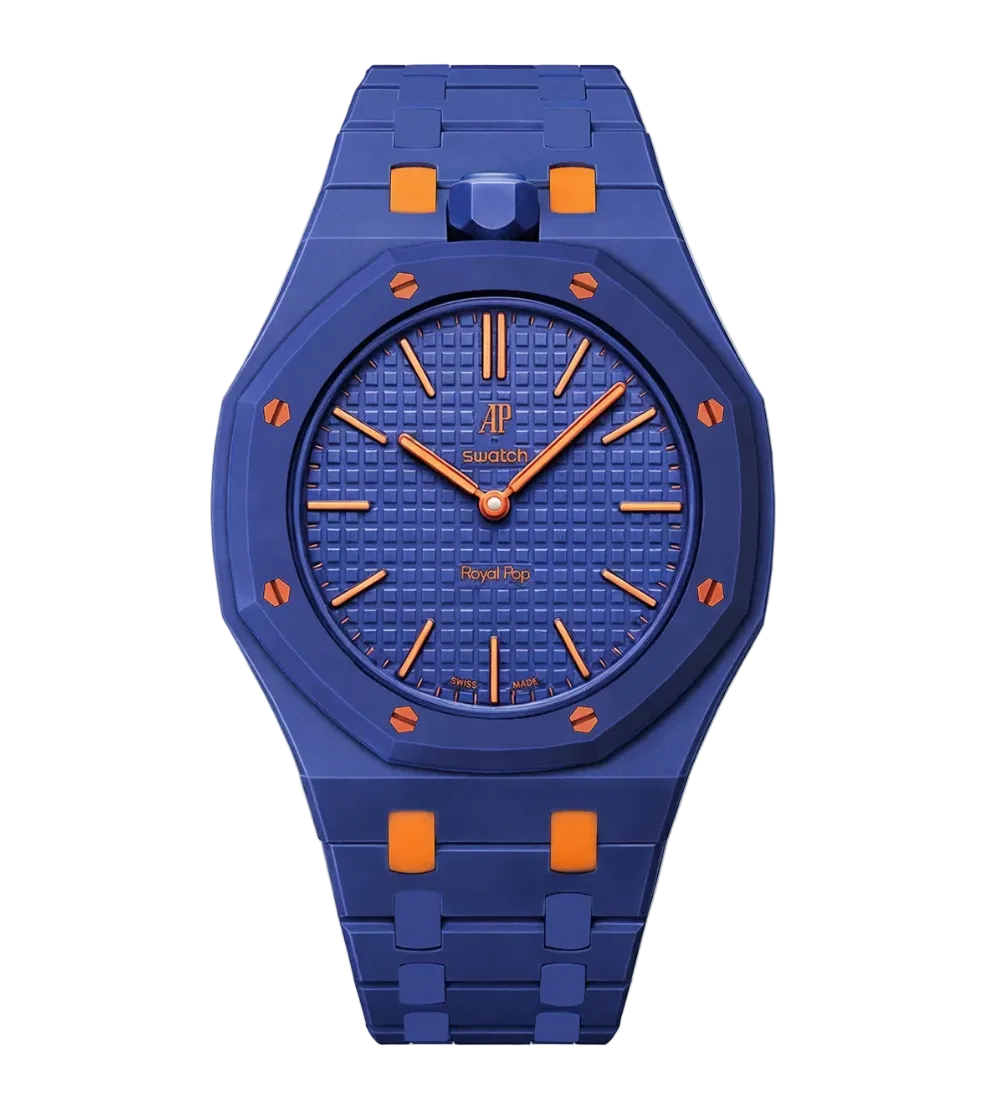 Ap Swatch MOD Blue Orange Ceramic
