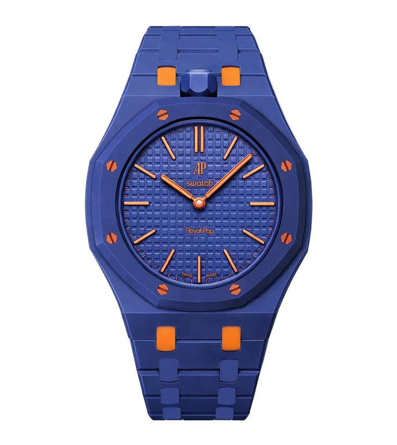 Ap Swatch MOD Blue Orange Ceramic