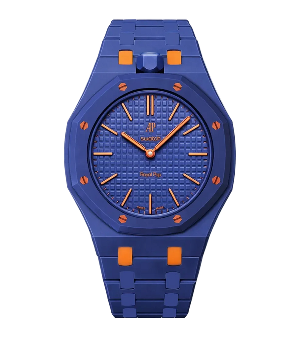 Ap Swatch MOD Blue Orange Ceramic