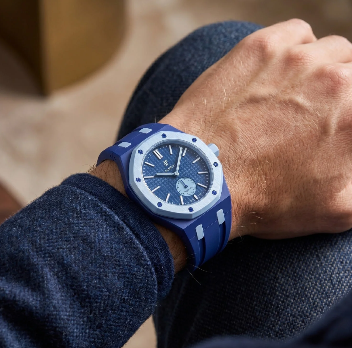 Ap Swatch MOD Blue Ceramic