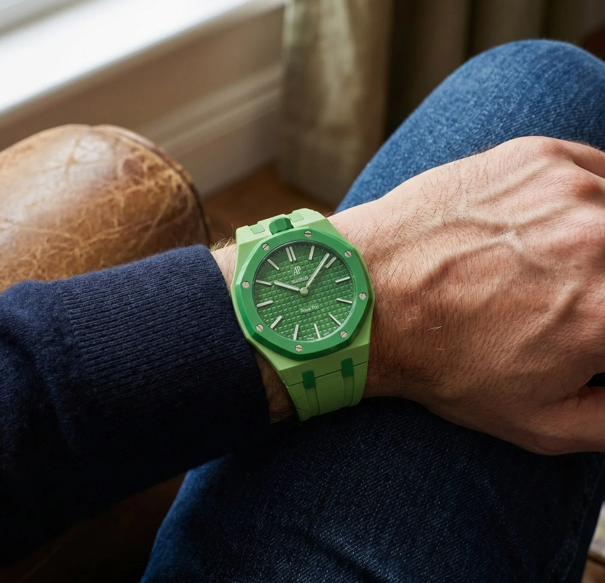 Ap Swatch MOD Green Ceramic