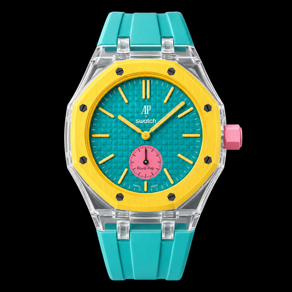 Ap Swatch MOD Yellow Pink Transparent