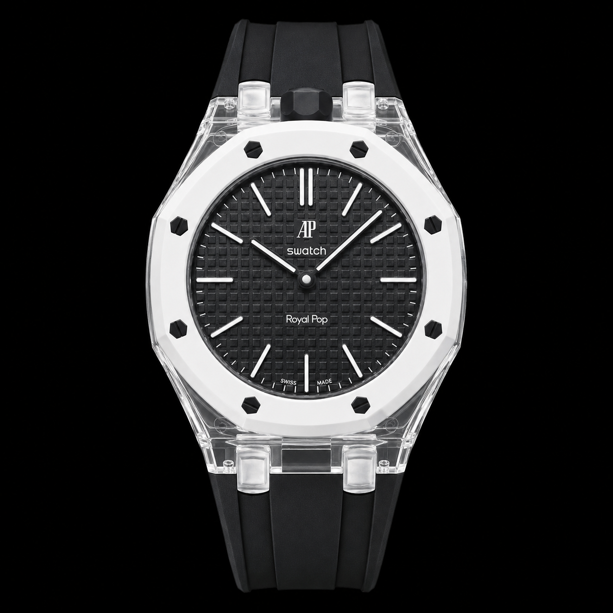 Ap Swatch MOD Black Transparent