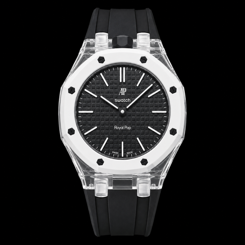 Ap Swatch MOD Black Transparent