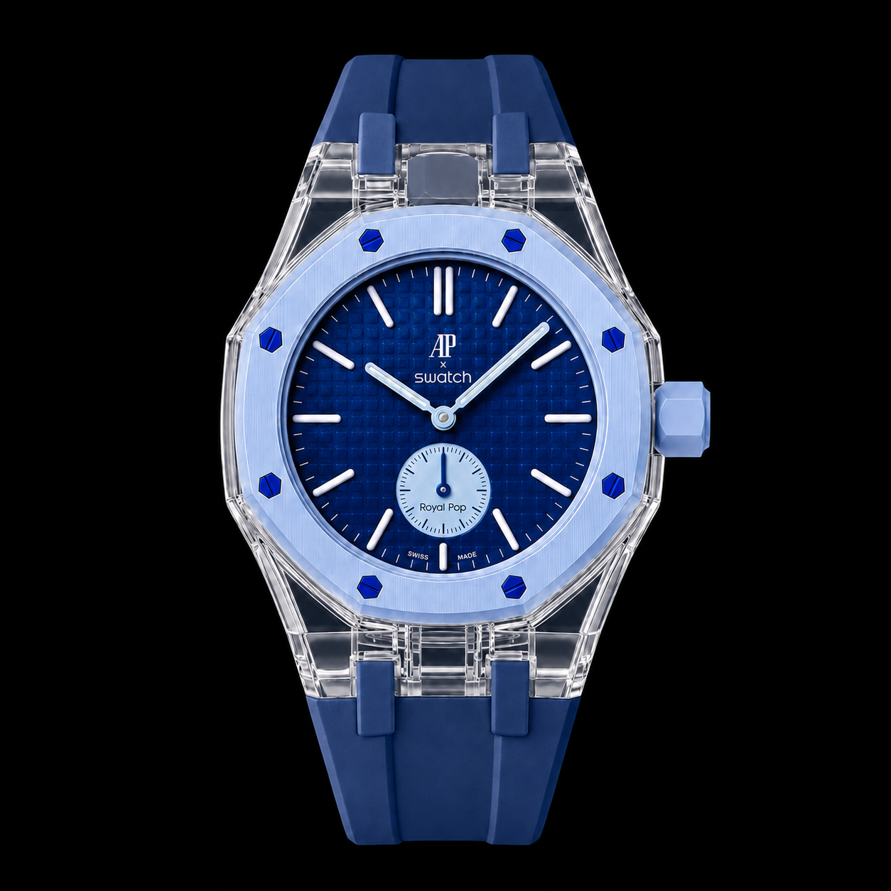 Ap Swatch MOD Blue Transparent