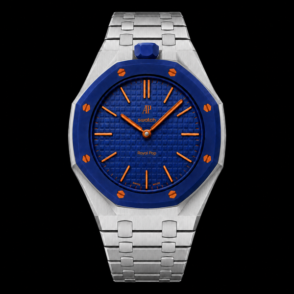 Ap Swatch MOD Blue Orange Steel