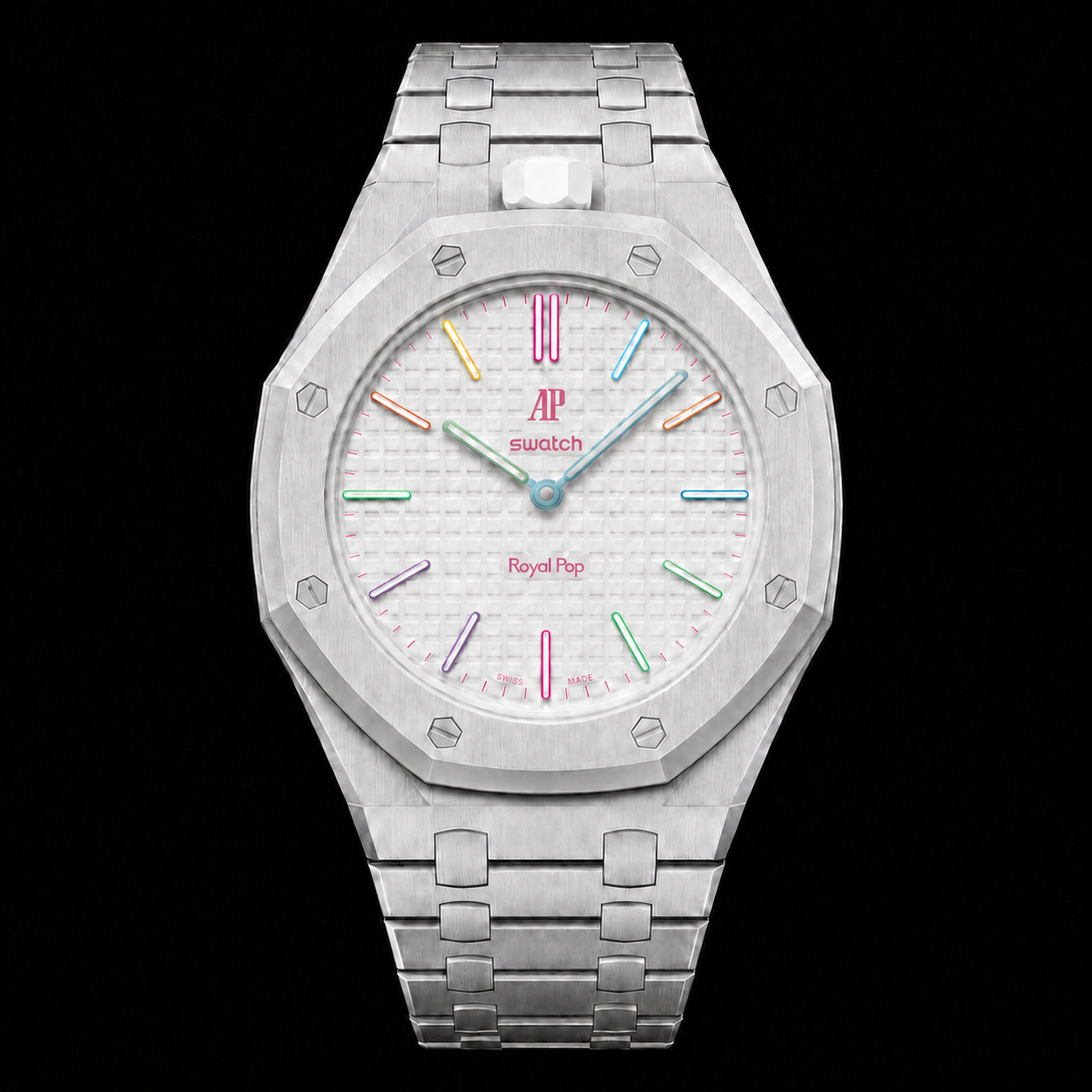 Ap Swatch MOD White Full Steel
