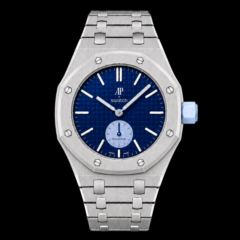 Ap Swatch MOD Blue Full Steel