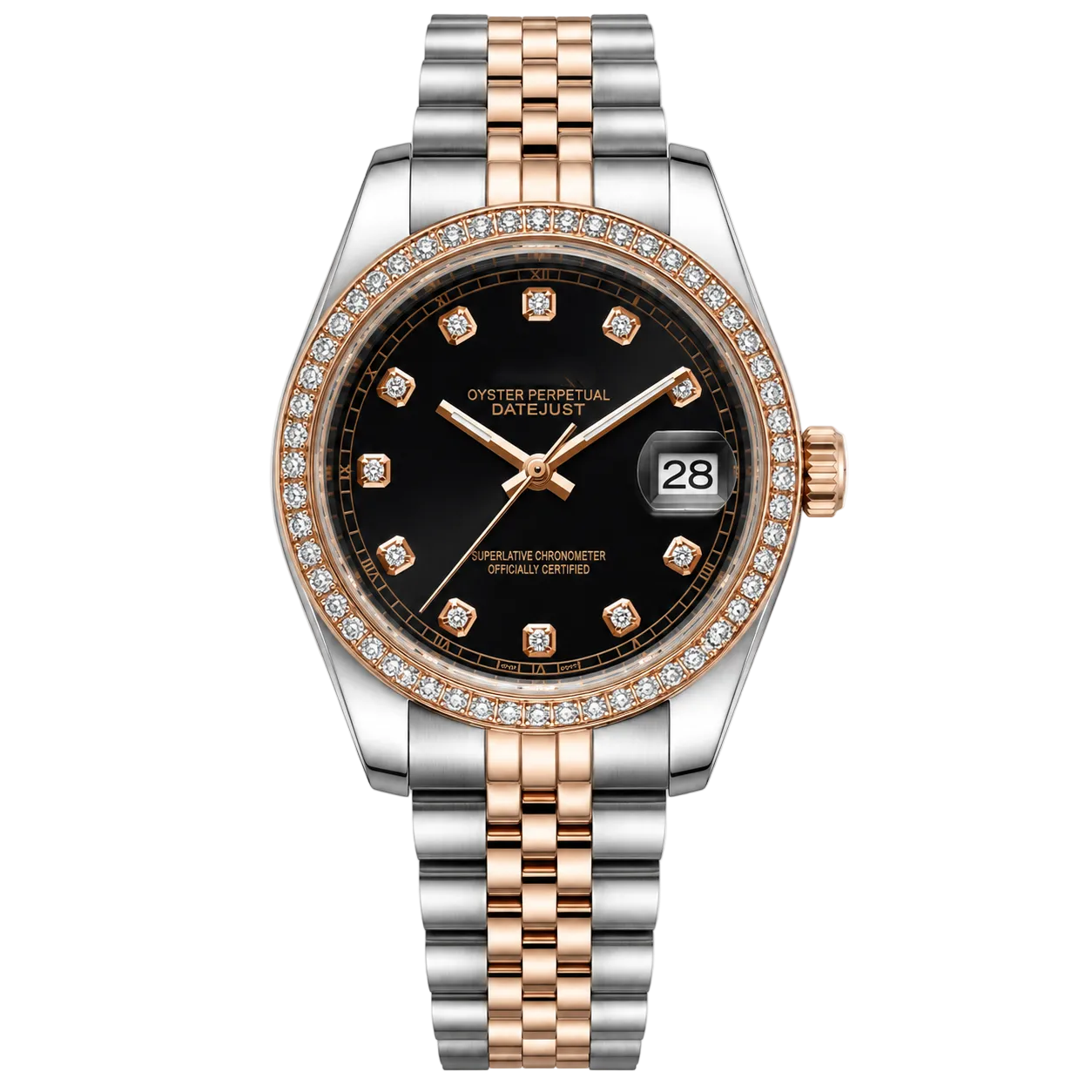 Seikojust Two Tones Diamond