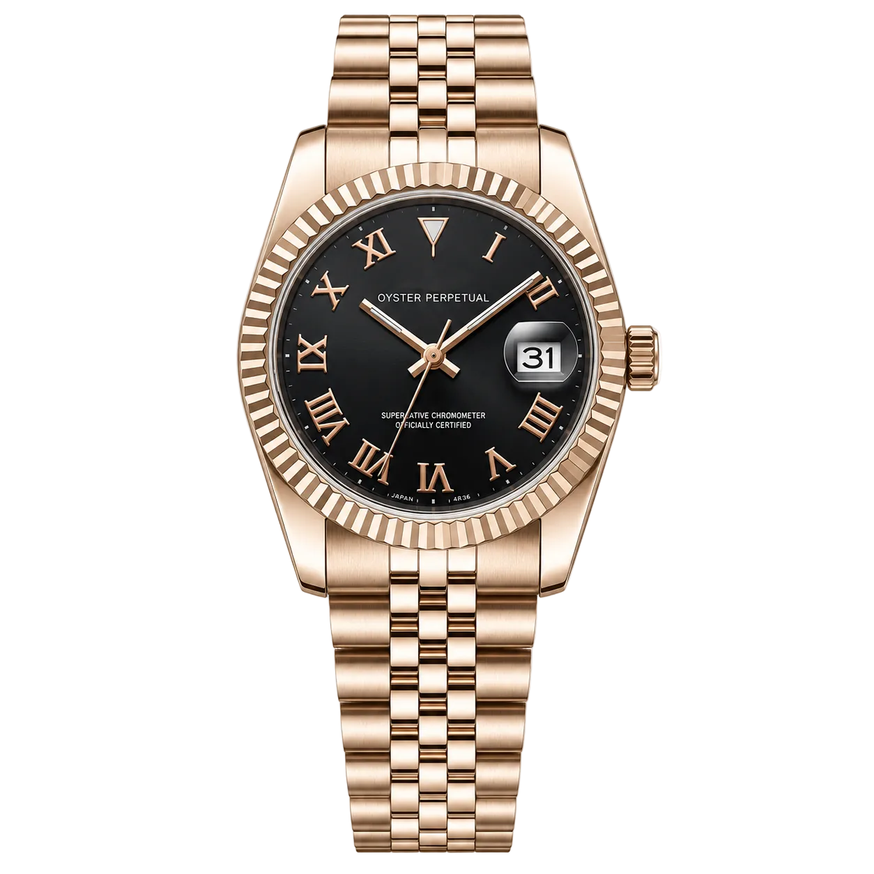 Seikojust Rose Gold Black