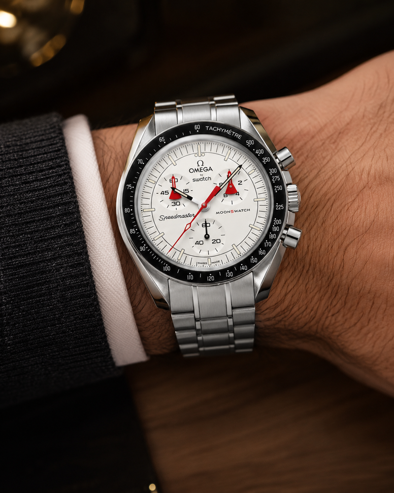 MOD Moonswatch White Racing