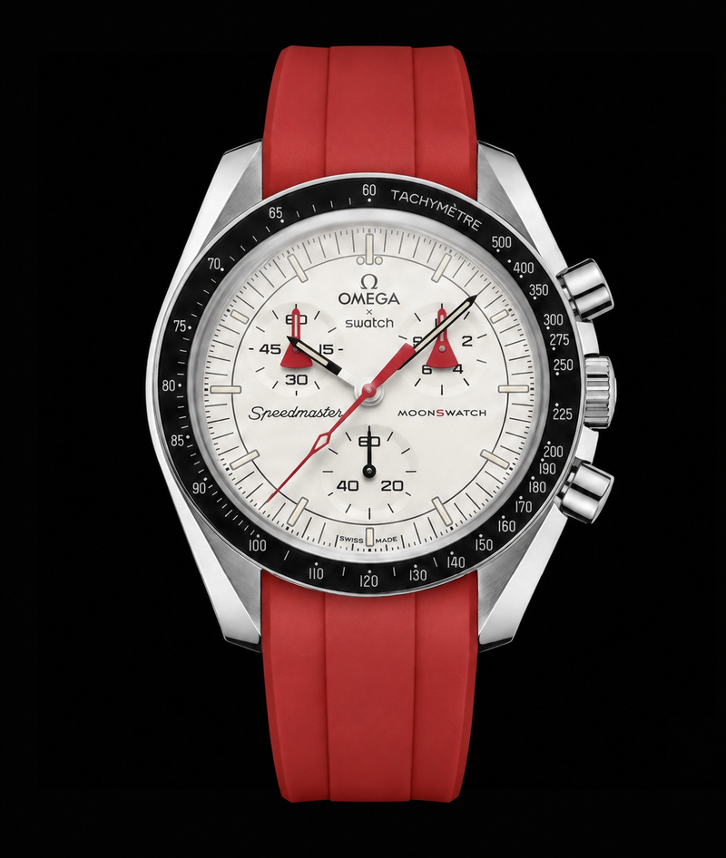 MOD Moonswatch White Racing