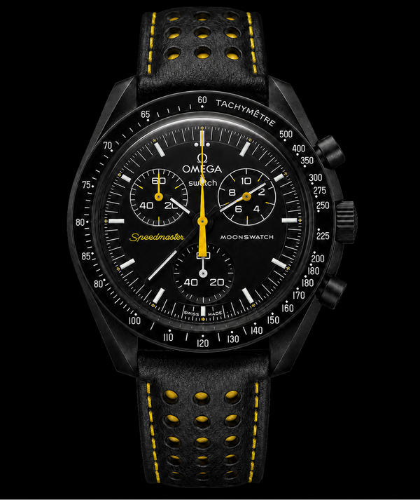 MOD Moonswatch Black Racing