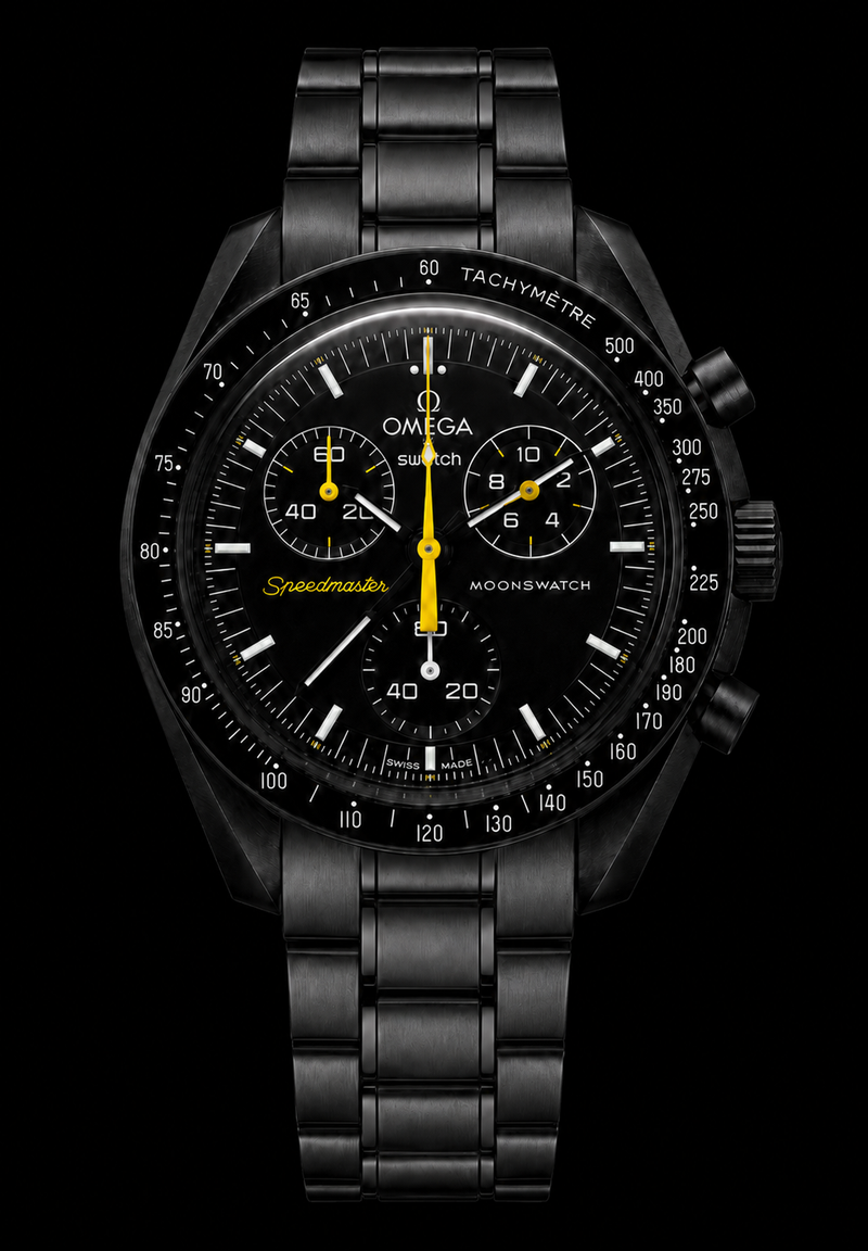 MOD Moonswatch Black Racing