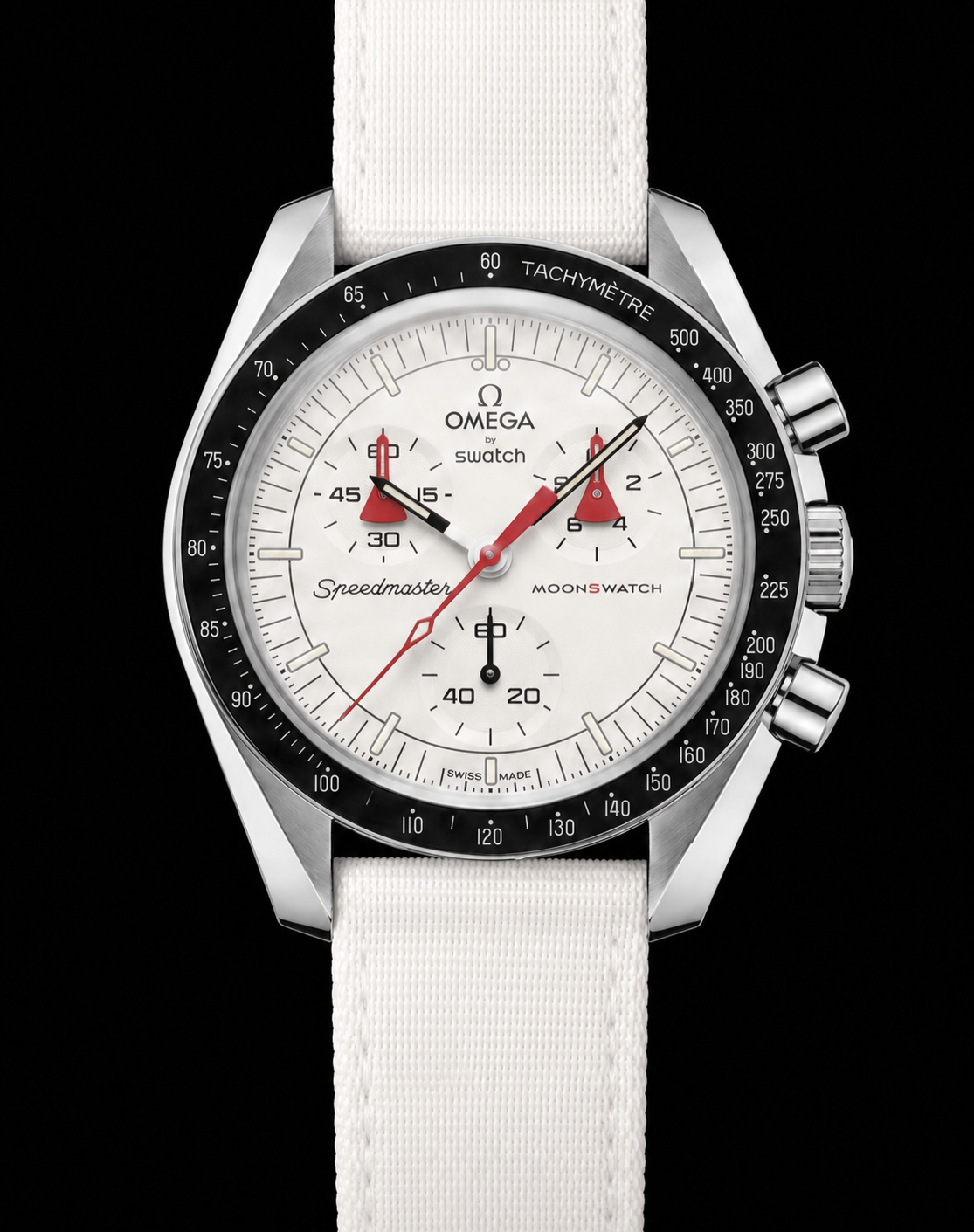 MOD Moonswatch White Racing