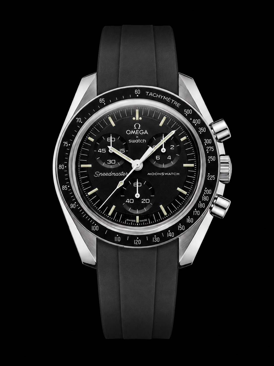 MOD Moonswatch Black Steel