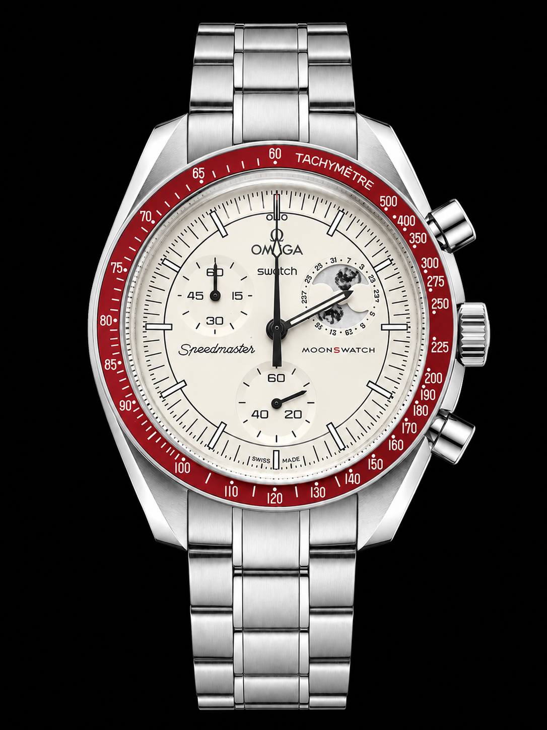 MOD Moonswatch Red White Snoopy
