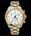 MOD Moonswatch White · Gold Silver