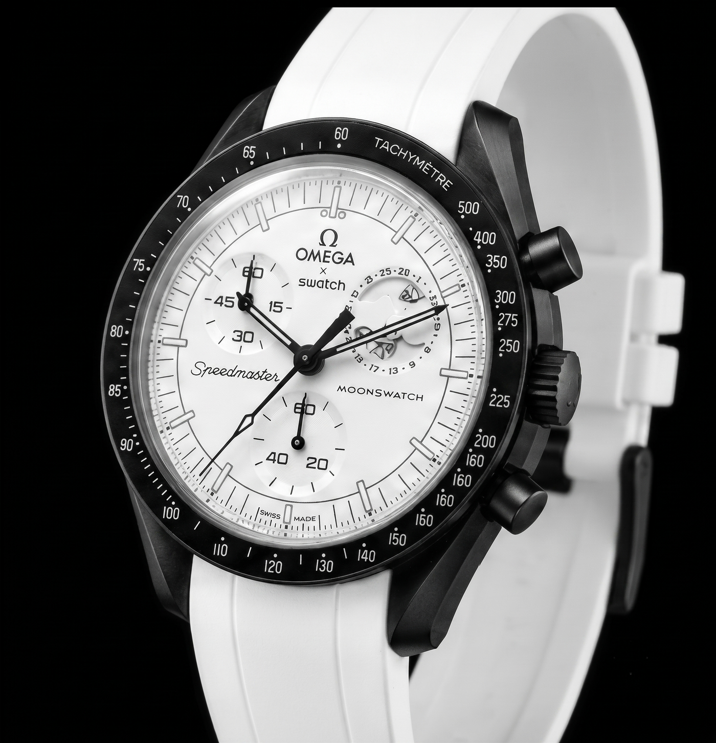 MOD Moonswatch Black White Snoopy