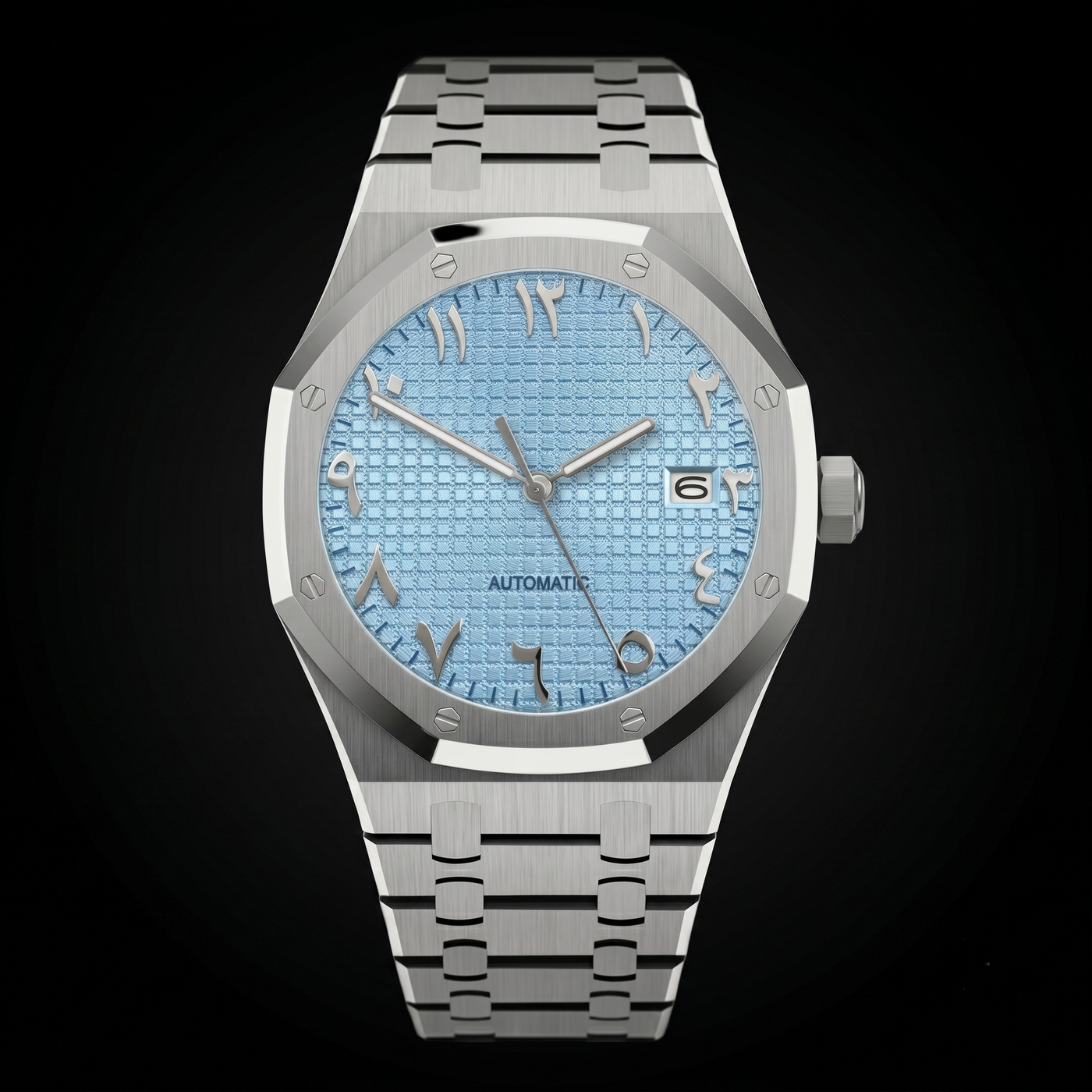Royal Seikoak Mod Arabe Bleu Glacé
