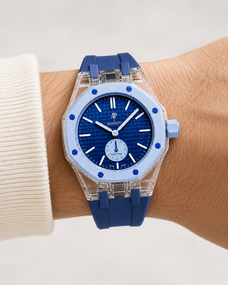 Ap Swatch MOD Blue Transparent