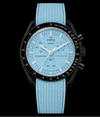 MOD Moonswatch Ice Blue Black