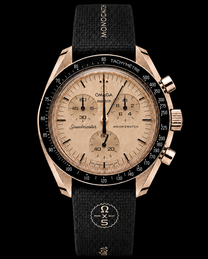 MOD Moonswatch Rose Gold 1969