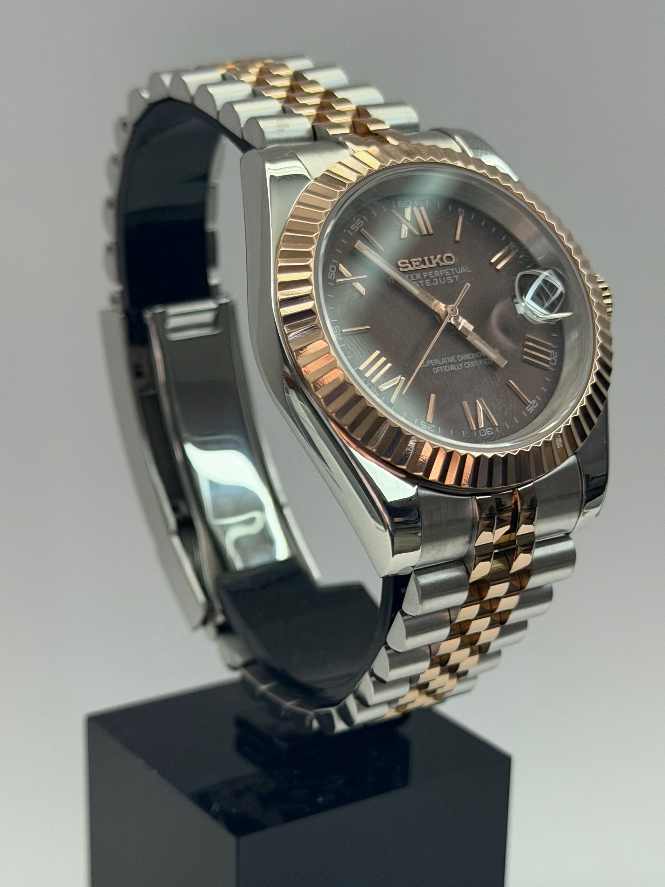 Datejust Mod Rose Gold Chocolate