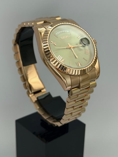 Datejust Mod Daydate Rose Gold Olive