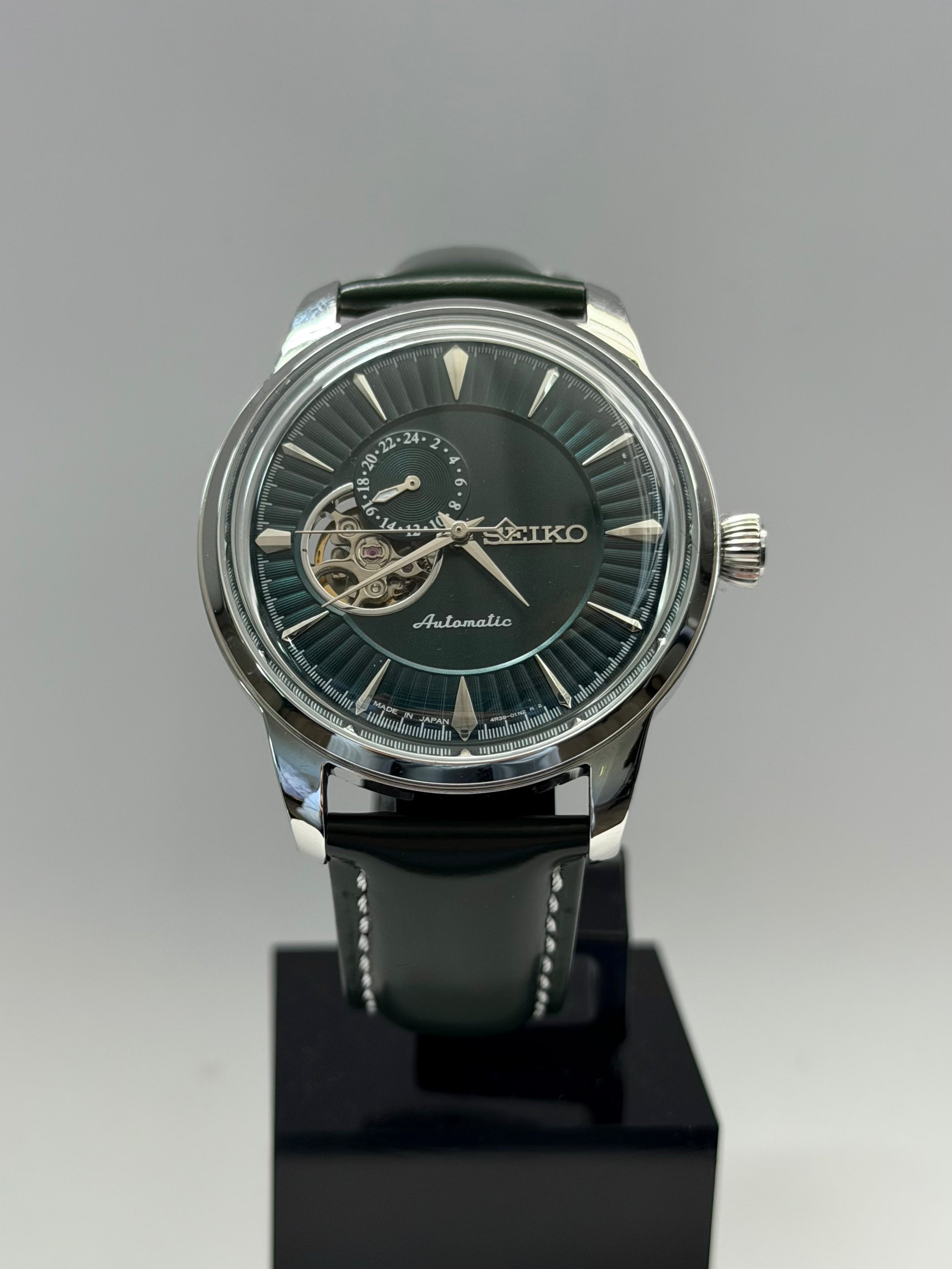 Presage Mod Green Leather