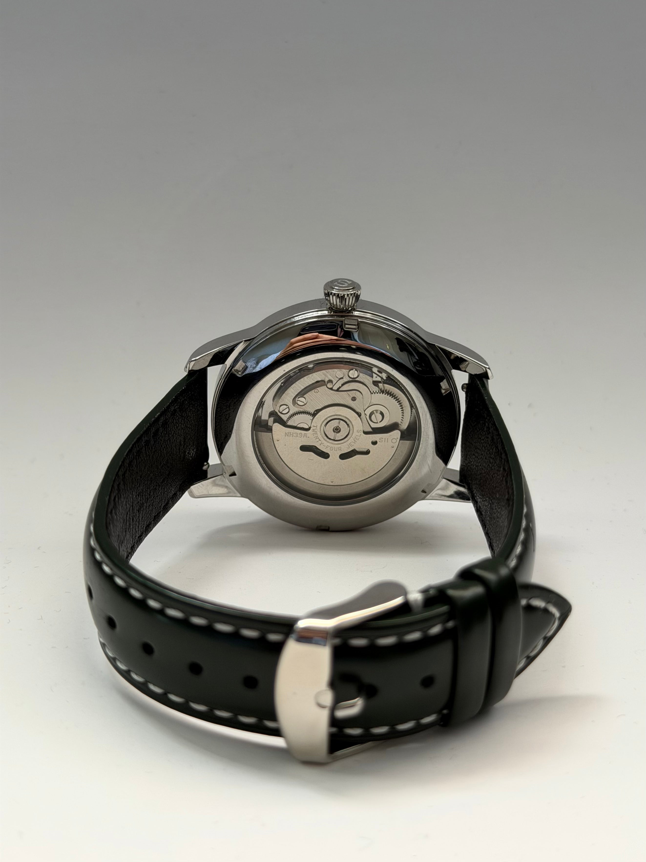 Presage Mod Green Leather